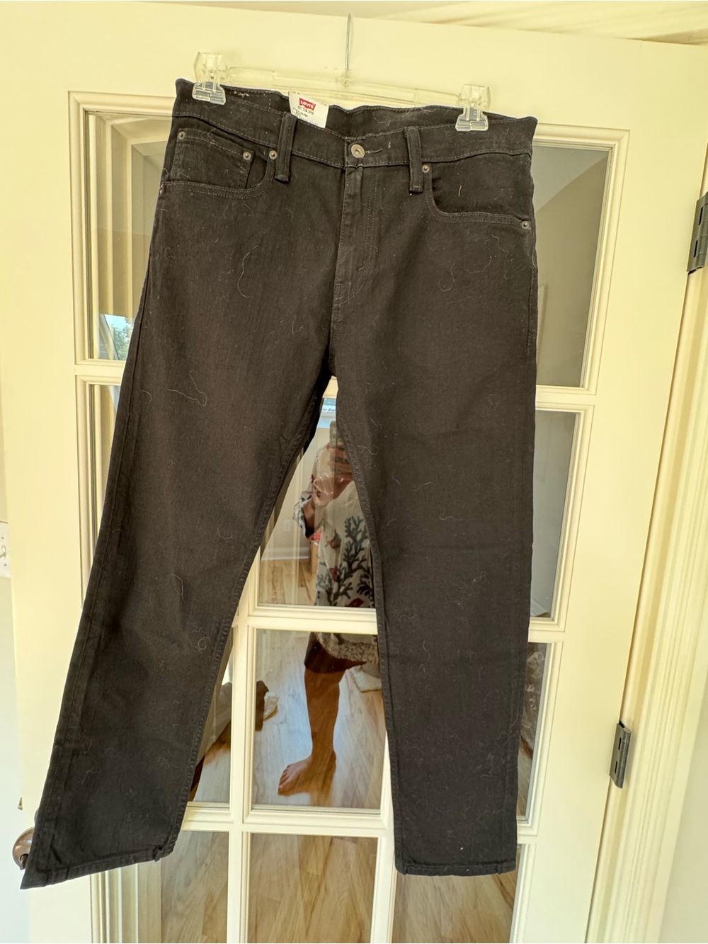 Levi's Men's Black Slim TaperJeans 32x32